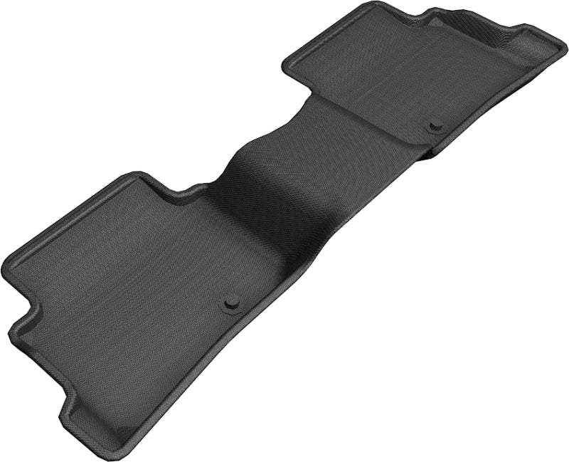 3D MAXpider 2019-2020 Hyundai Kona Electric Kagu 2nd Row Floormats - Black - ACEL1HY09121509