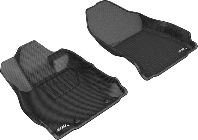 3D MAXpider 2019-2020 Subaru Forester Kagu 1st Row Floormat - Black - ACEL1SB02411509