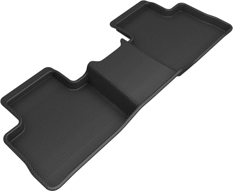 3D MAXpider 2019-2020 Toyota RAV4 Gasoline Kagu 2nd Row Floormats - Black - ACEL1TY25421509