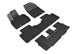 3D MAXpider 2020 Hyundai Palisade Kagu 1st & 2nd & 3rd Row Floormats - Black - ACEL1HY10001509