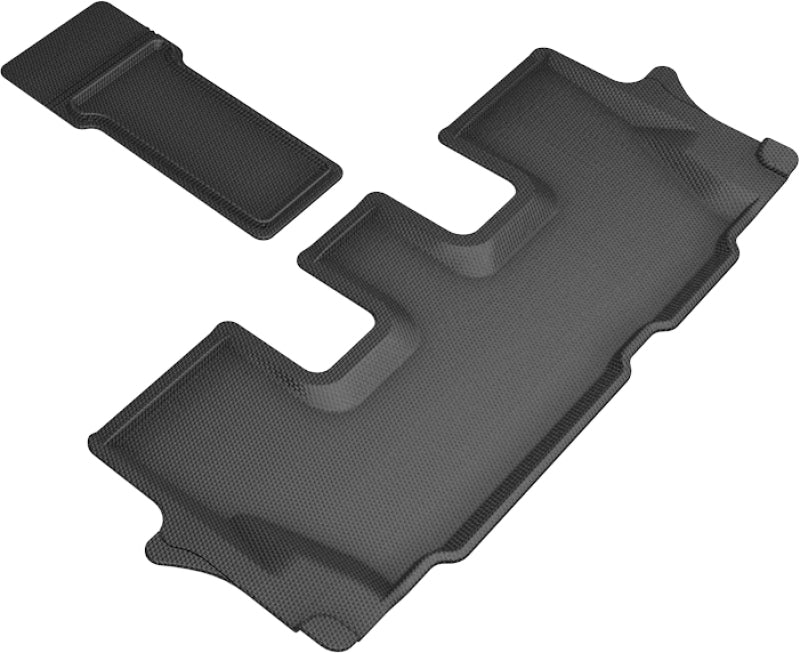 3D MAXpider 2020 Kia Telluride Kagu 3rd Row Floormats - Black - ACEL1KA05131509