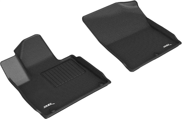 3D MAXpider 2021 Kia Sorento Kagu 1st Row Floormats - Black - ACEL1KA05811509