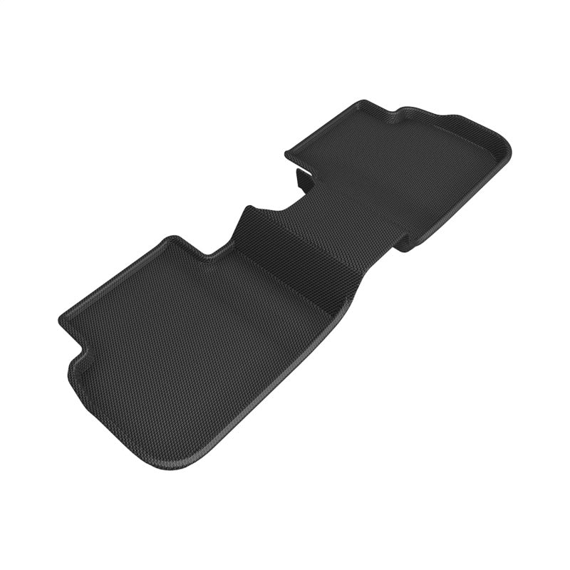 3D Maxpider 2022 Honda Civic Kagu Second Row Floormat - Black (W Rear USB Port) - ACEL1HD11921509