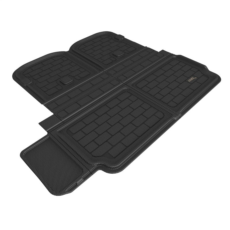 3D Maxpider 2022 Tesla Model X Behind 2nd Row Cross Fold Kagu Black Cargo Liner - ACEM1TL0431309