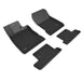 3D MAXpider 2022 Toyota GR86 Kagu 1st & 2nd Row Floor Mats - Black - ACEL1TY28301509